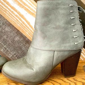 Gray Booties